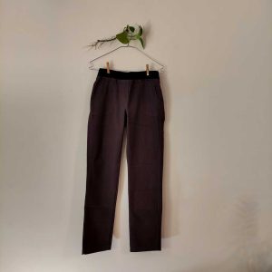 شلوار کتان-قهوه ای