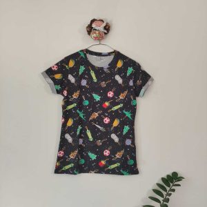 لیلیوم-طرح دار,مشکی