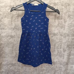 پیراهن بچه گانه H&M-سرمه ای,طرح دار