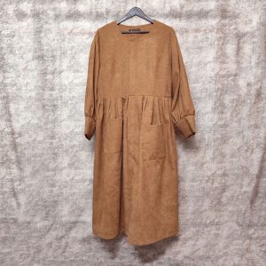 کفتان مخمل دو جیب-قهوه ای