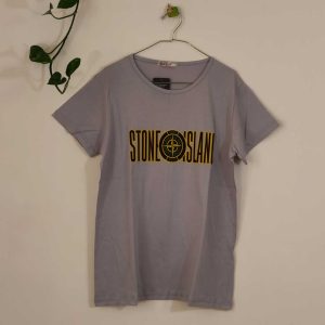 تیشرت زنانه پنبه ترک-طوسی