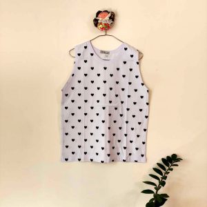 تاپ قلبی-سفید