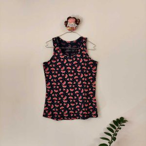 تاپ اچ & ام-طرح دار,سرمه ای