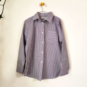 شومیز راه راه-راه راه,بنفش,سفید