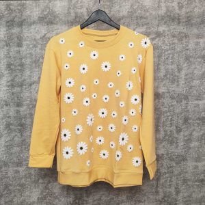 آستین بلند بابونه-کرم