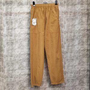 شلوار کتان خانگی-شتری