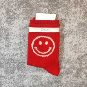 جوراب قرمز زنانه-قرمز