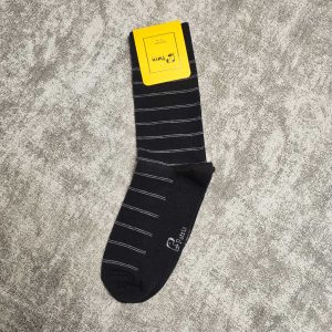 جوراب مردانه پاتریس-طوسی تیره,راه راه