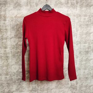 بلوز پنبه-زرشکی