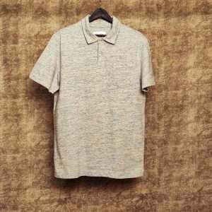 یقه دار Pier.One-طوسی روشن,طرح دار,آبی