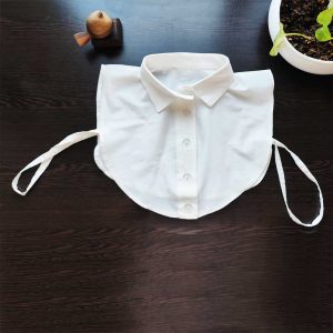 یقه حجاب-سفید