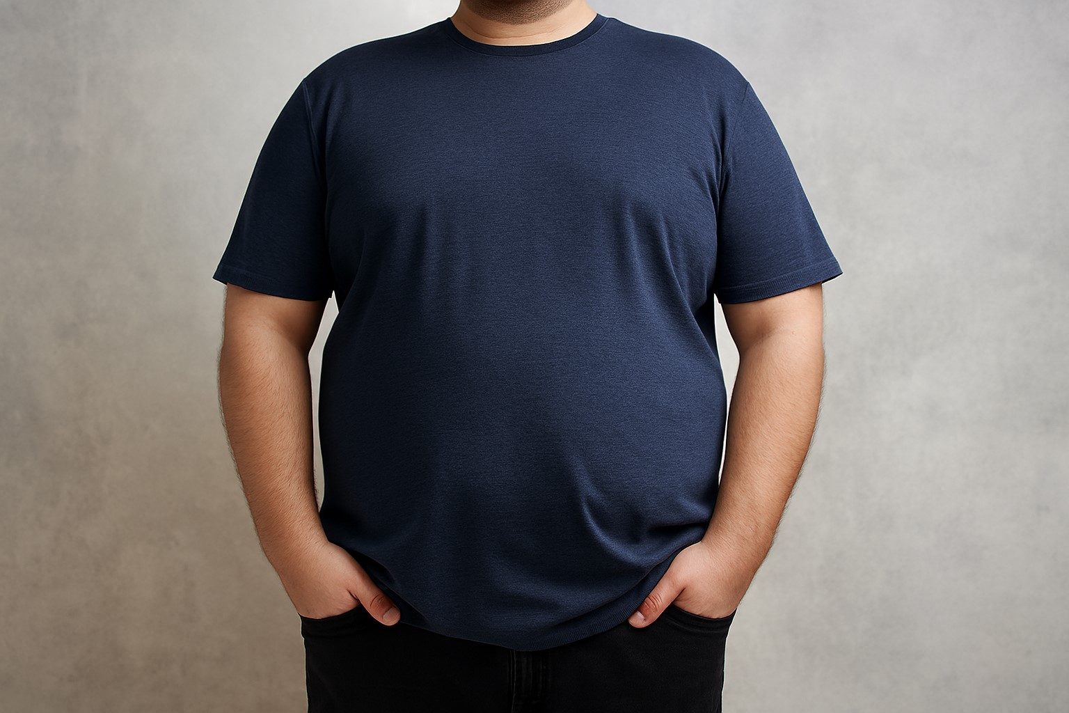 تیشرت-مردانه-سایز-بزرگ-با-طراحی-راحت-و-شیک