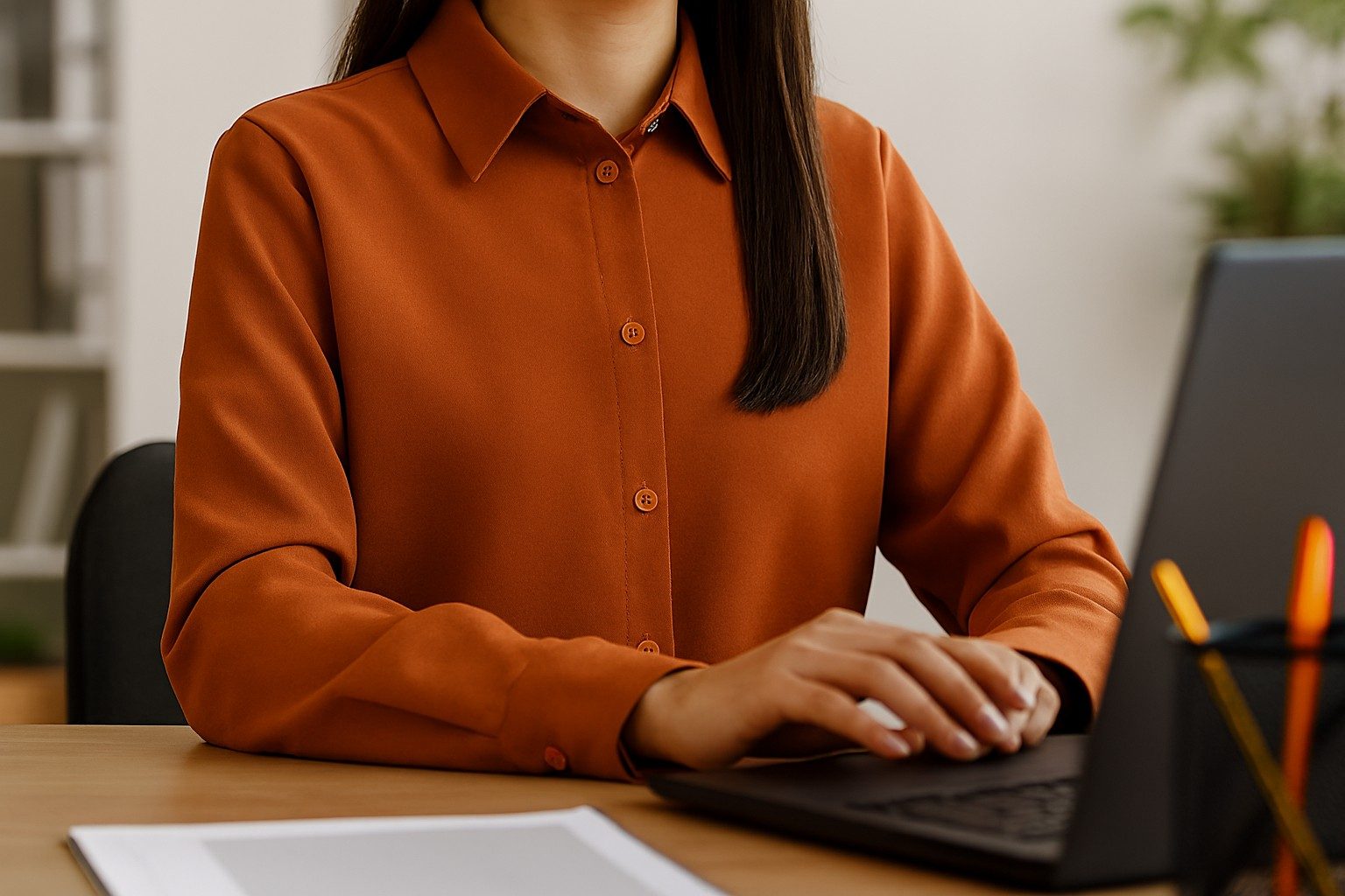 شومیز-زنانه-ساده-و-کاربردی-برای-محل-کار