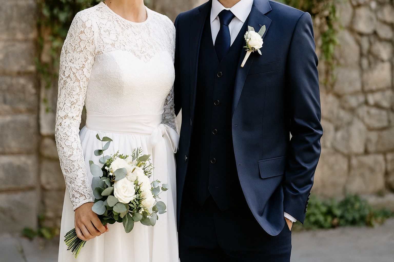 لباس-مناسب-عقد؛-رسمی-شیک-با-جزئیات-ظریف