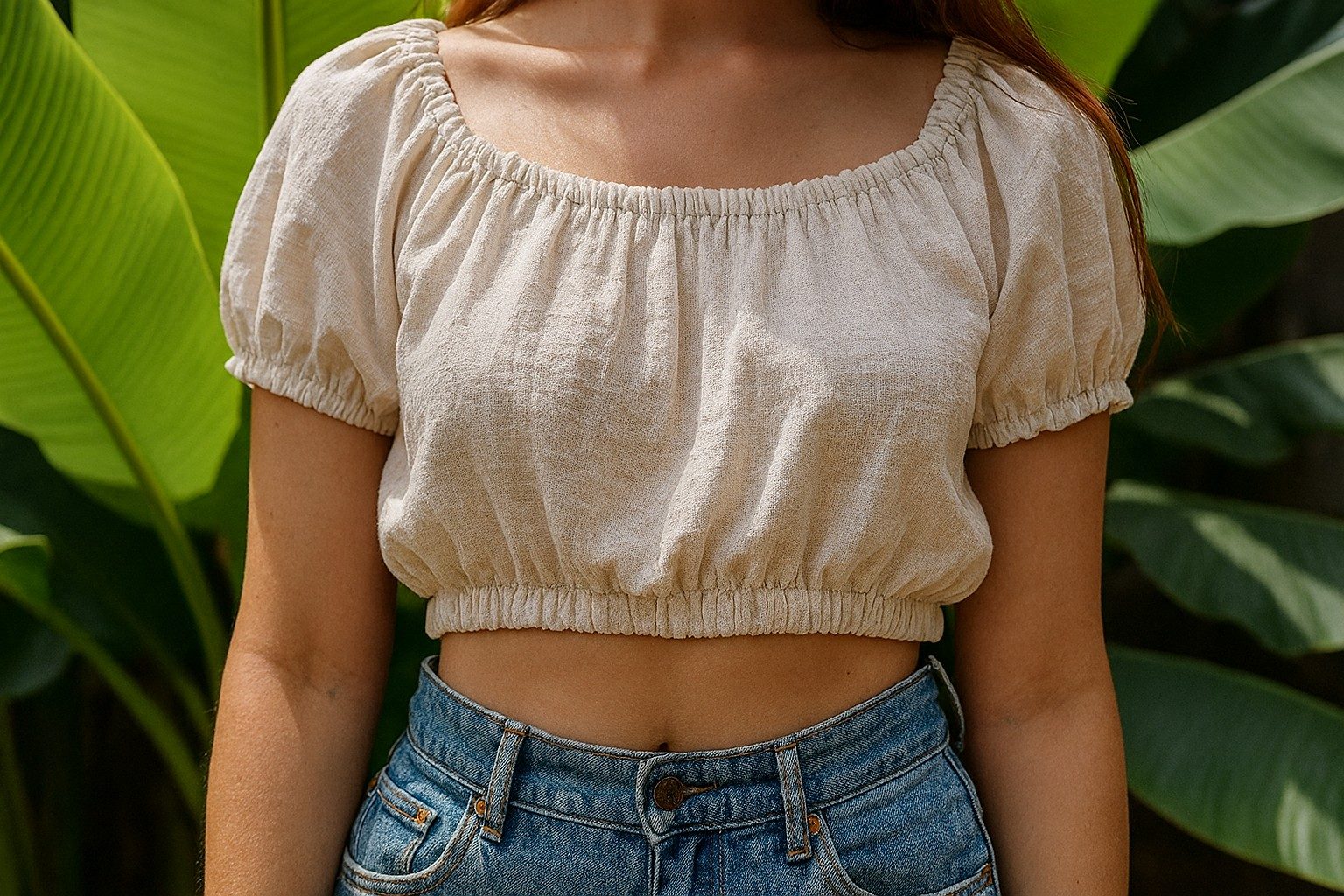کراپ-ارزان-مناسب-تابستان-با-پارچه-نخی